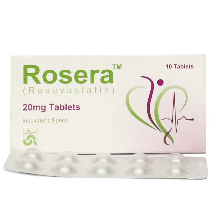 Rosera 20mg Tablets 10s