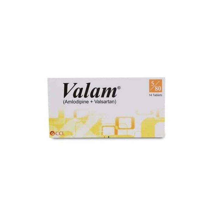 Valam 5 80mg Tablets