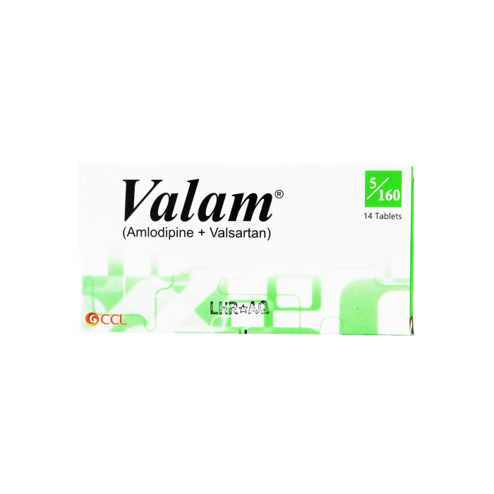 Valam H 5mg 160mg 12.5mg Tablets