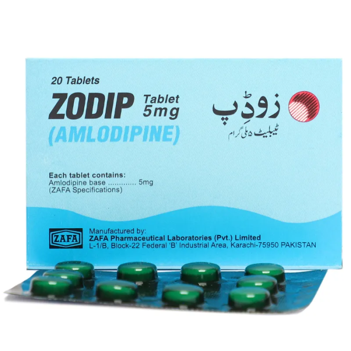Zodip 5mg Tablets