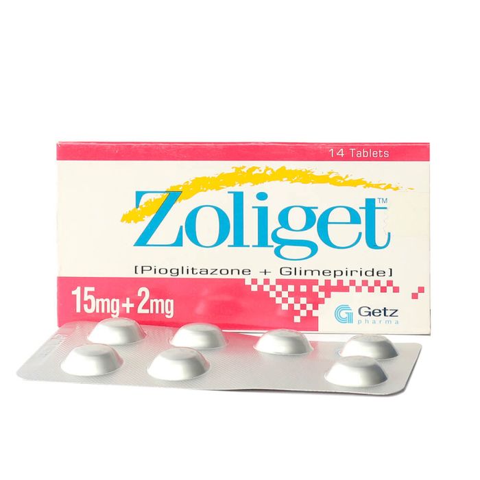Zoliget 15mg 2mg Tablets