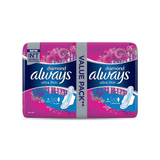 Always Pak Diamond Ultra Thin Extra Long 12cs