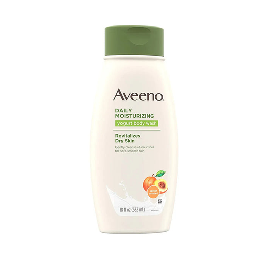Aveeno Body Wash 532ml Yougurt Dry Skin