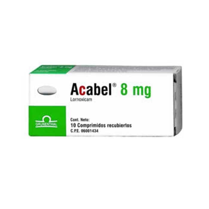 Acabel 8mg Tablets