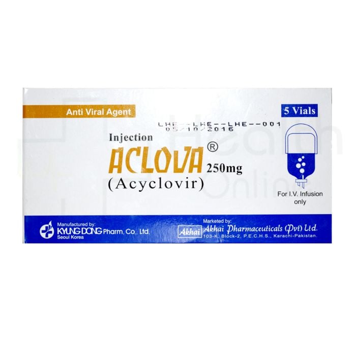 Aclova 250mg Inj