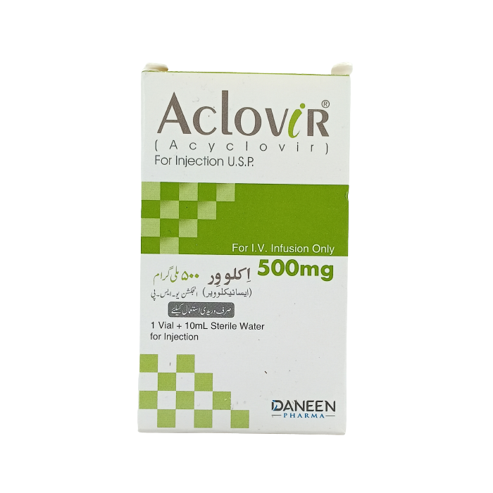 Aclovir 500mg Iv Inj