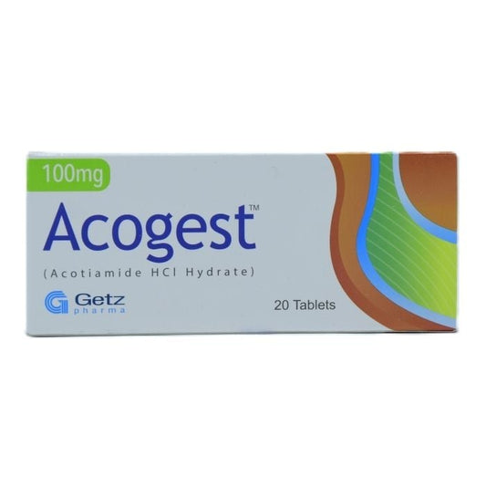 Acogest 100mg Tab 20s