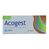 Acogest 100mg Tab 20s