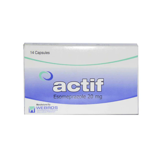 Actif 20mg Capsules