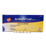 Actifed P Cold Tablets