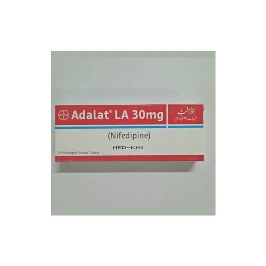 Adalat La 30mg Tablets
