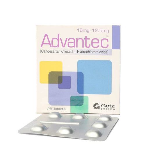 Advantec 16mg 12.5mg Tablets