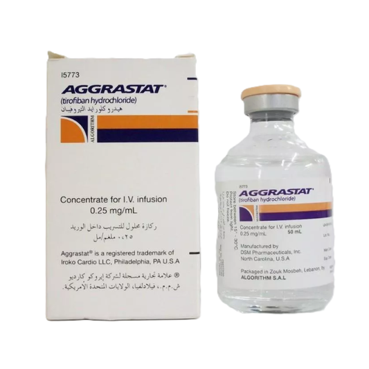 Aggrastat Inj 12.5mg 50ml