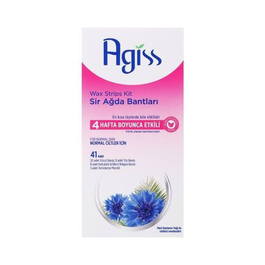 Agiss Wax Strips Body 24cs Cheery Blossom