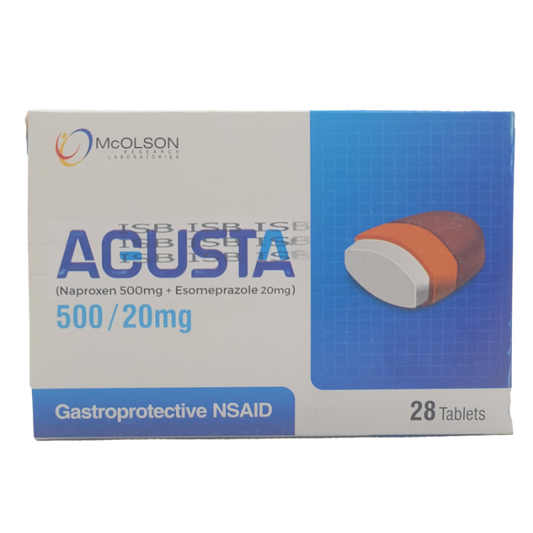 Agusta 500 20mg Tablets 28s