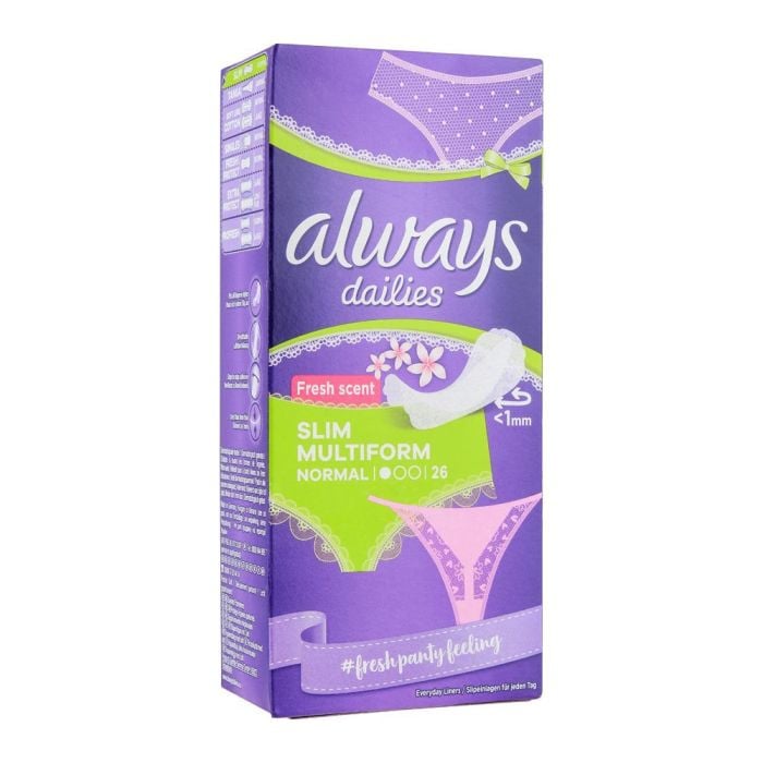 Always Panty Liners Slim Multiform Normal 26