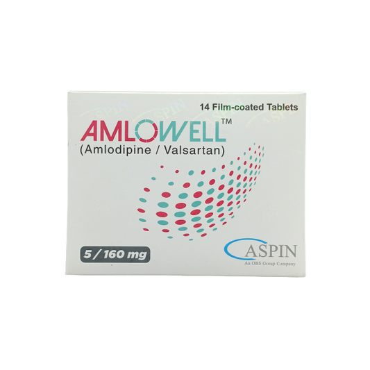 Amlowell 5mg 160mg Tablets