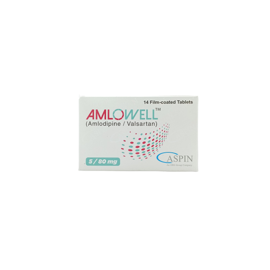 Amlowell 5mg 80mg Tablets