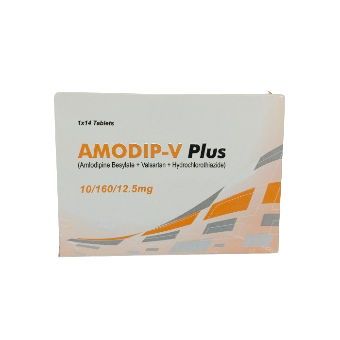 Amodip V Plus 10mg 160mg 12.5mg Tablets