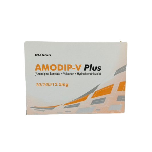 Amodip V Plus 10mg 160mg 12.5mg Tablets