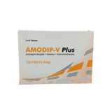 Amodip V Plus 10mg 160mg 12.5mg Tablets