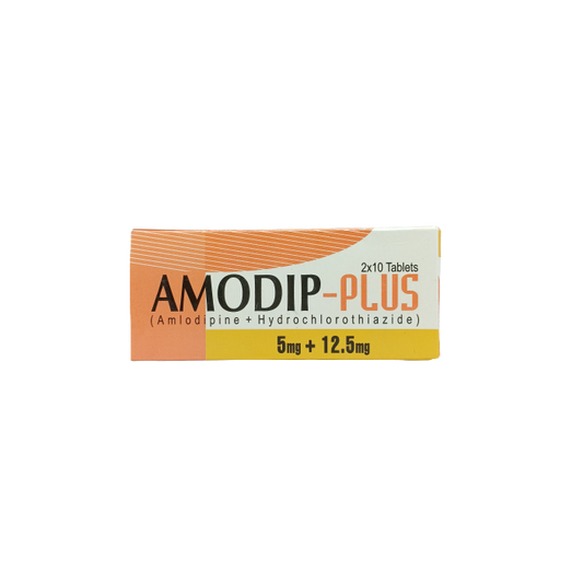 Amodip V Plus 5mg 160mg 12.5mg Tablets