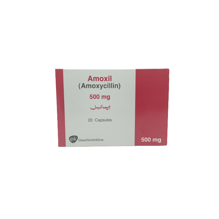 Amoxil Capsules 500mg 20s