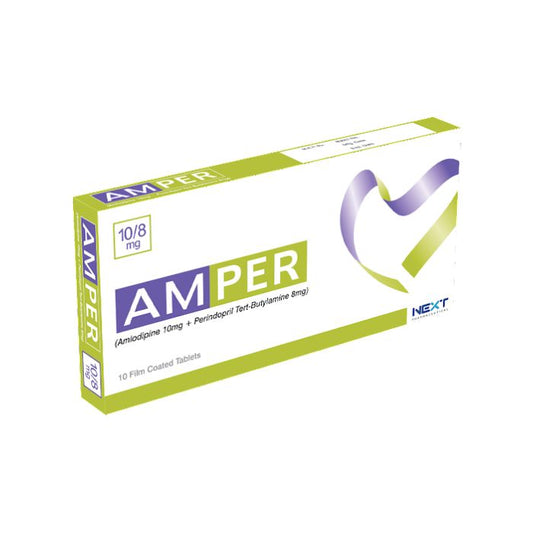 Amper 10/8mg Tablets