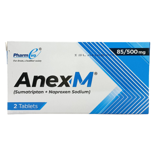 Anex M Tablets 85 500mg 2s