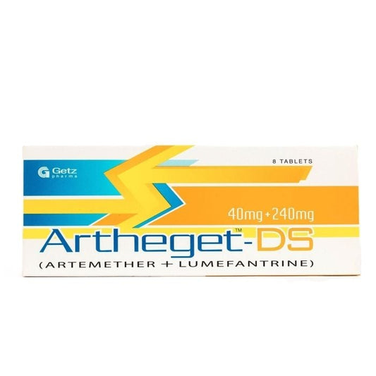 Artheget Ds 40mg 240mg Tablets