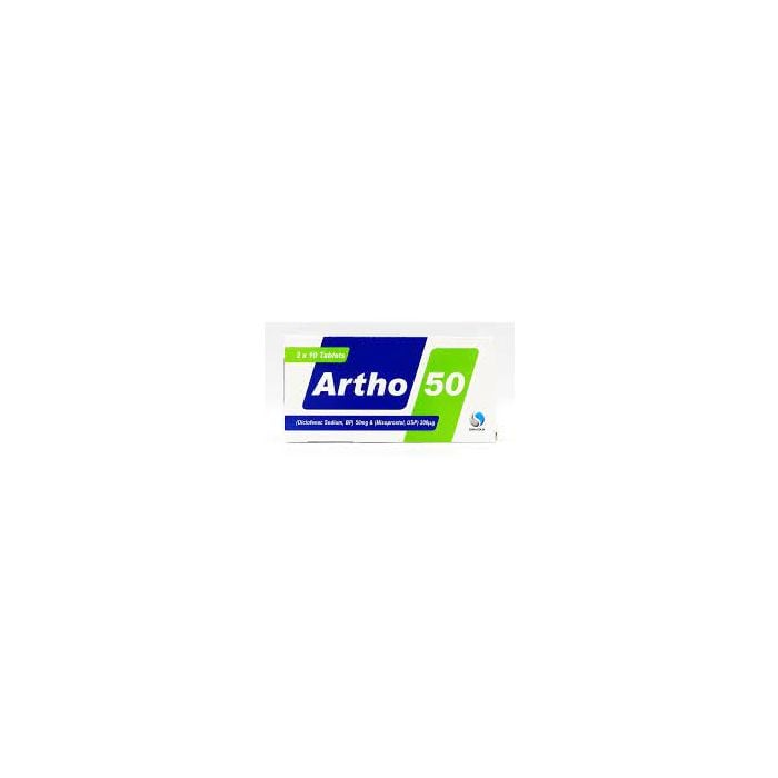 Artho 50mg Tablets