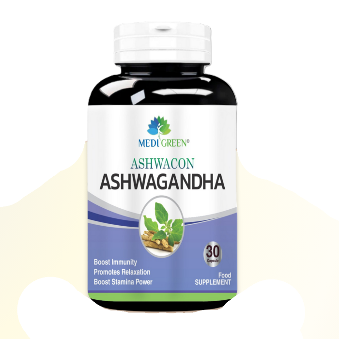 Ashwacon ashwagandha cap 500mg 30s