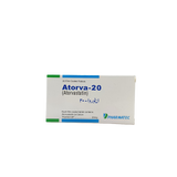 Atorva 20mg Tablets 20s