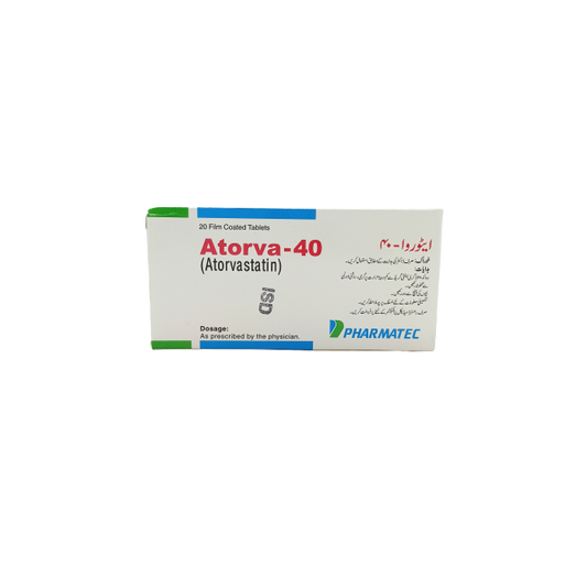 Atorva 40mg Tablets 20s