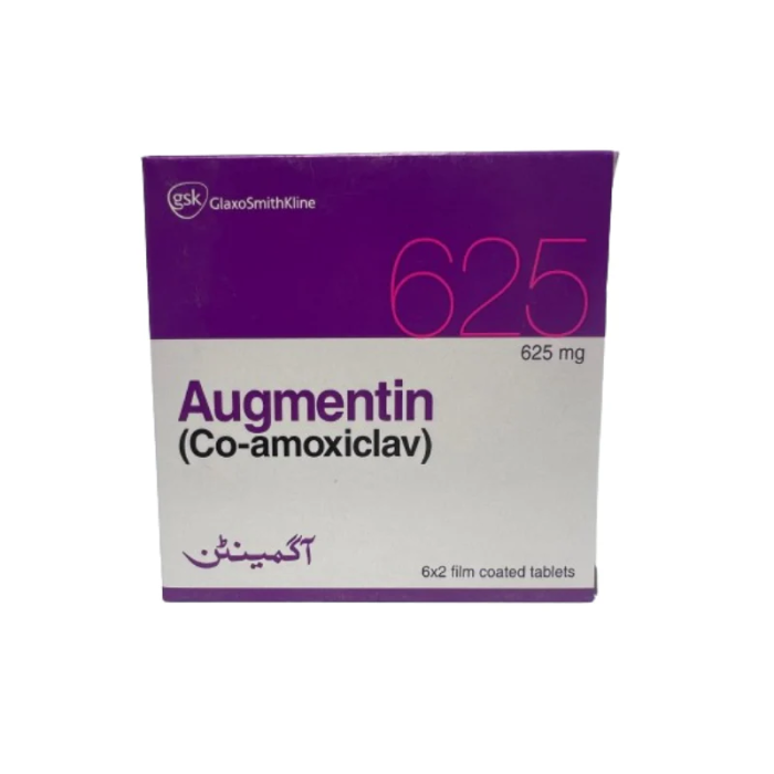 Augmentin 625mg Tablets 12s