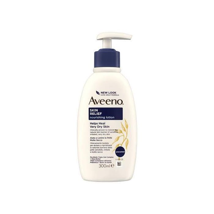 Aveeno Body Lotion 300ml Skin Relief Unscented