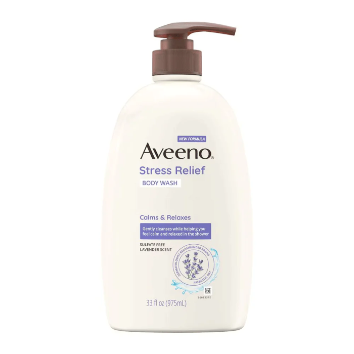 Aveeno Body Wash 975ml Stess Relief