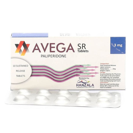 Avega Sr 3mg Tablets
