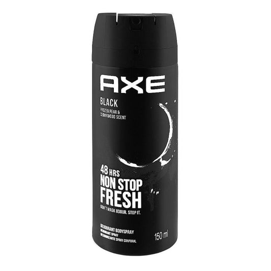 Axe Uk Body Spray 150ml Black 48h Fresh