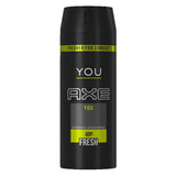 Axe Uk Body Spray 150ml You 48h Fresh