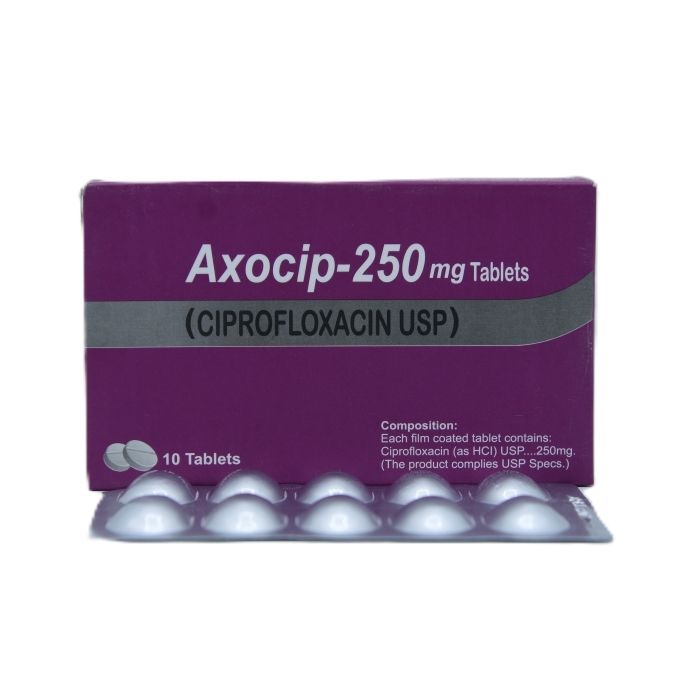 Axocip 250mg Tab 10s