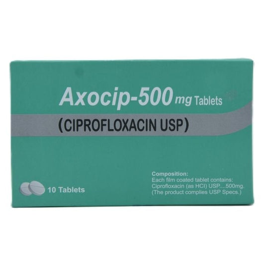 Axocip 500mg Tab 10s