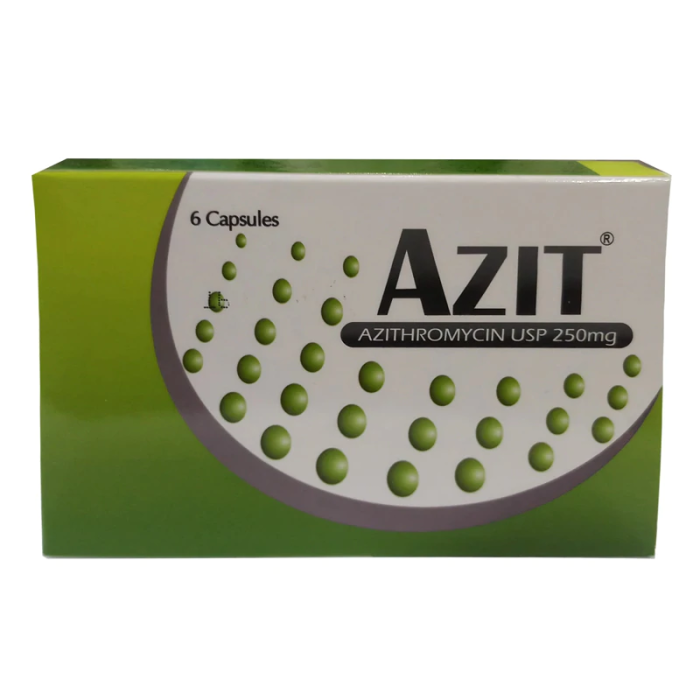 Azit 250mg Capsules
