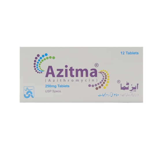 Azitma 250mg Tablets 12s