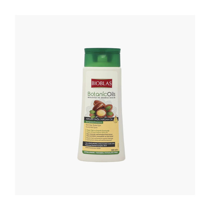 Bioblas Shampoo 360ml Botanic Oils Argan 150+