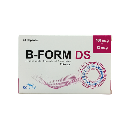 B Form Ds 400mcg 12mcg Capsules 30s