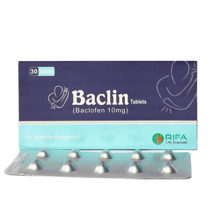 Baclin 10mg Tablets