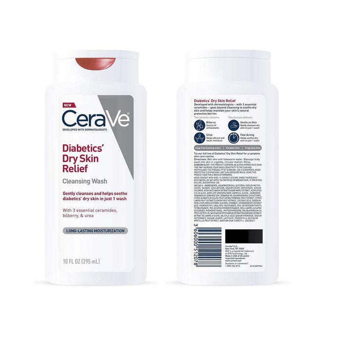 Cerave Diabetics Relief Body Wash 296ml