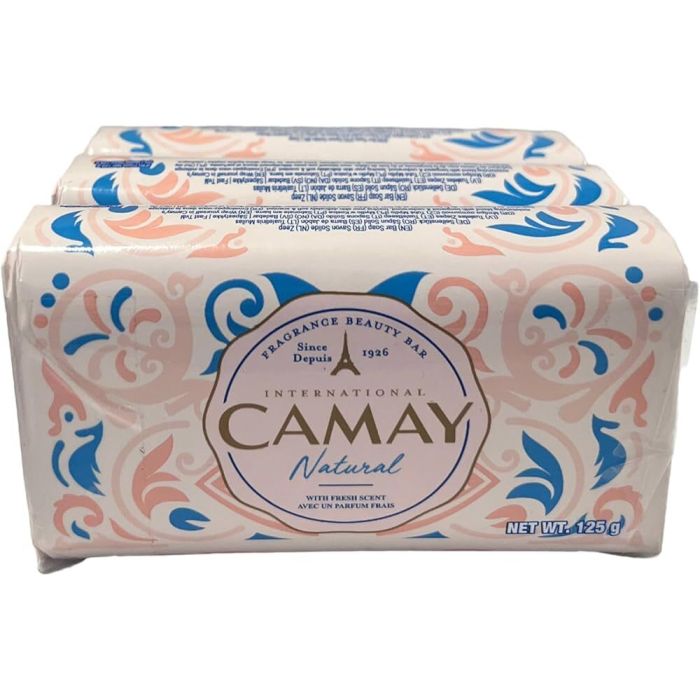 Camay Soap 3pack Naturel