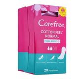 Carefree Panty Liner Normal Cotton 20pcs